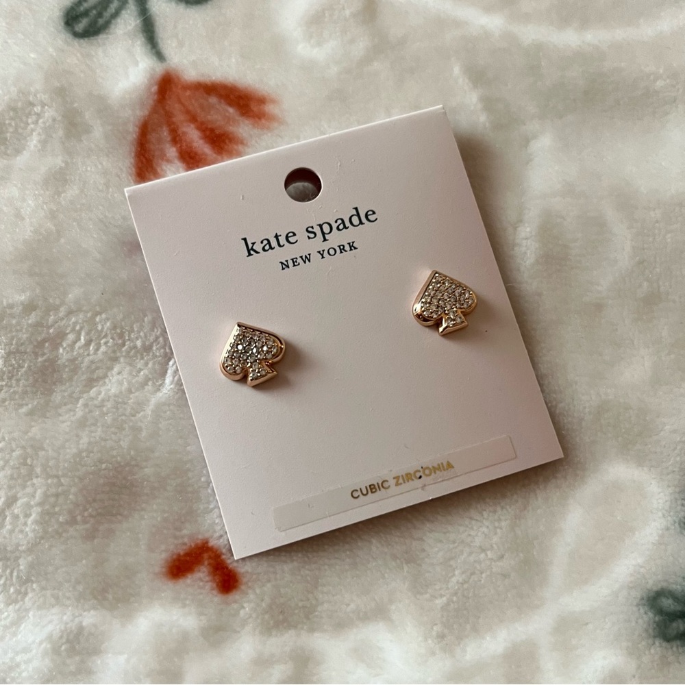 Kate Spade “ Everyday Spade” Earrings ♠️